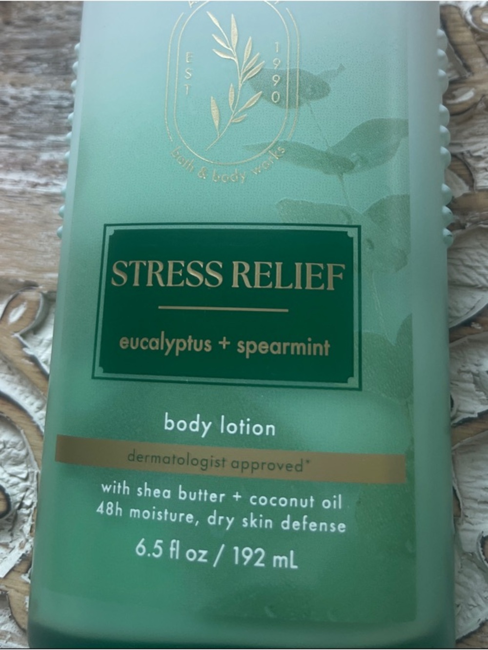 Stress Relief Eucalyptus + Spearmint Body Lotion – Green